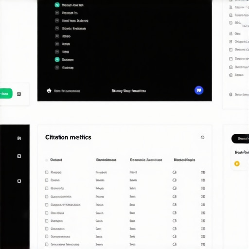 Screenshot displaying local SEO tools monitoring citations and backlinks