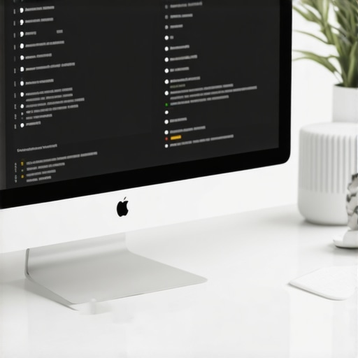 Person analyzing local SEO data on a computer monitor, showcasing citation, review, and technical audit tools.