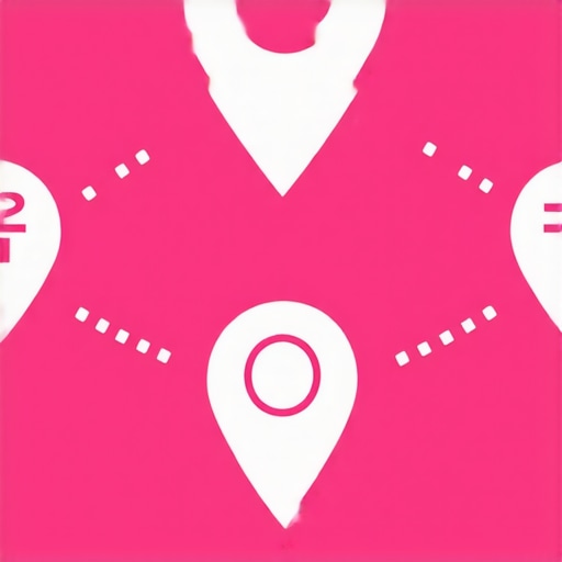 Infographic showing steps to improve Google My Business ranking and local map visibility.