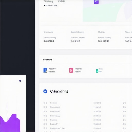 Local SEO Dashboard for Monitoring Map Rankings Screenshot of a local SEO tool dashboard displaying rank tracking and citation analysis.